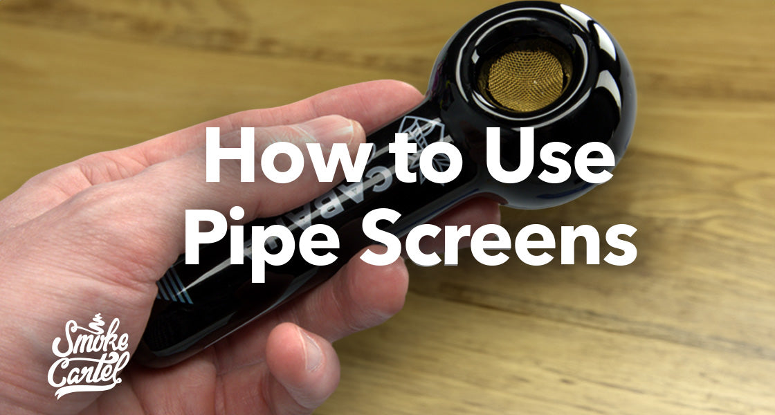 How to Use Pipe Screens - Metal Pipe Screens - Pipe Smoking Accessories –  Parkdale Brass