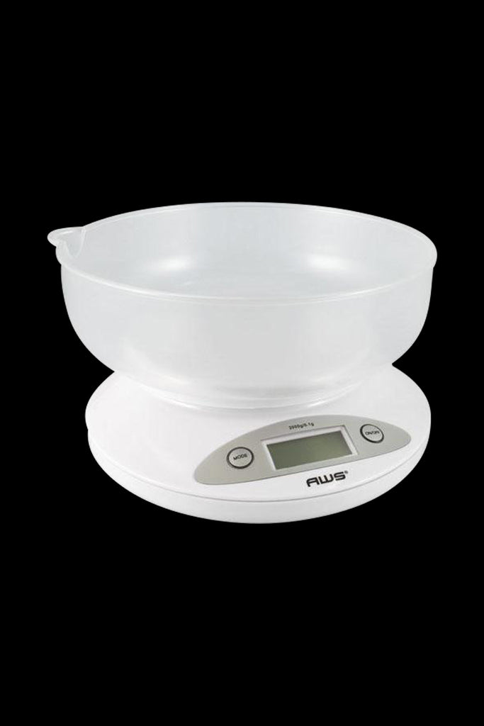 Truweigh Vortex Digital Kitchen Bowl Scale - 2000g x 0.1g - Black