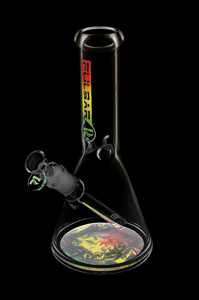 High Times Glass Beaker Bong, Tray, & Grinder  Everyday Deals - Pulsar –  Pulsar Vaporizers