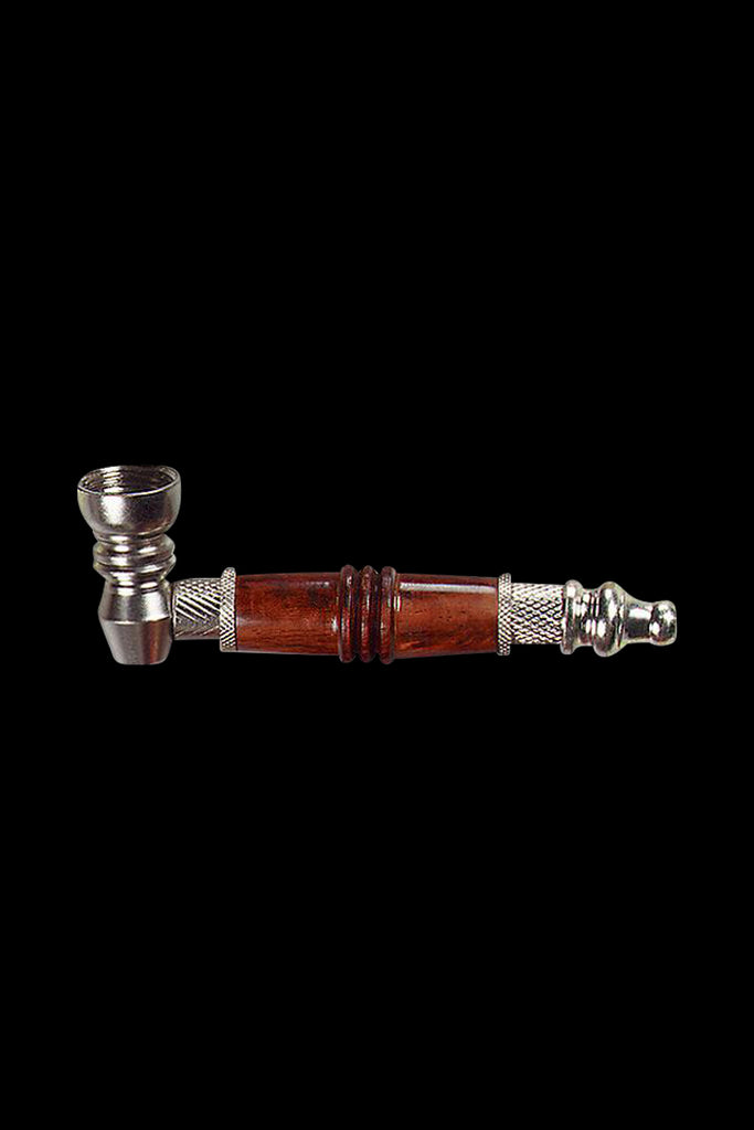 Zeppelin Wood Smoking Pipe for Dry Herbs