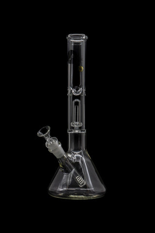 LA Pipes Single or Double Showerhead Perc Beaker Bong | Formerly UPC