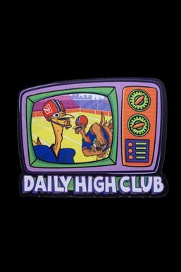 Daily High Club TV Glass Mat