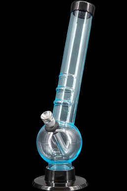 JM Plastics Acrylic Angled Neck Bubble Bong