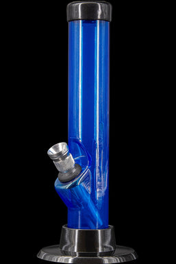 JM Plastics Acrylic Straight Tube Bong