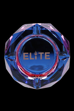 Blue Elite Crystal Ashtray