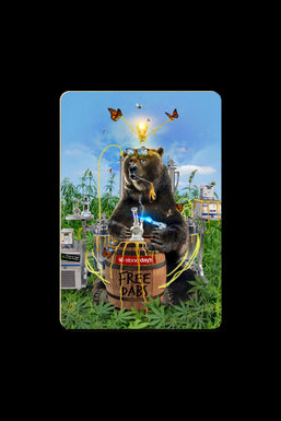 StonerDays Free Dabs Bear Dab Mat