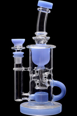 Calibear Cascade Flower Of Life Klein Recycler Dab Rig