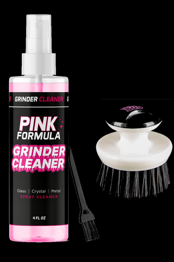 Pink Formula Grinder Cleaner & Scrub Bud Bundle - Pink Formula Grinder Cleaner & Scrub Bud Bundle