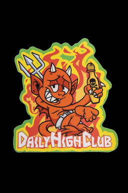 Daily High Club Devil Glass Mat