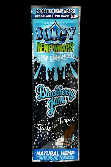 Juicy Jays Hemp Wraps - Blackberry Jam - Juicy Jays Hemp Wraps - Blackberry Jam