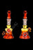 Amber Autumn Flower Water Pipe - Amber Autumn Flower Water Pipe