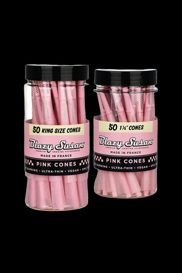 Blazy Susan Pink Pre-Rolled Cones - 50 Pack - Blazy Susan Pink Pre-Rolled Cones - 50 Pack