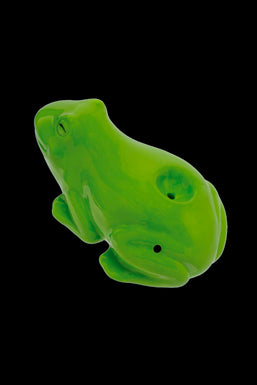 Wacky Bowlz Frog Ceramic Hand Pipe