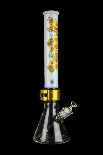 Prism Halo Vintage Floral Modular Bong - Prism Halo Vintage Floral Modular Bong