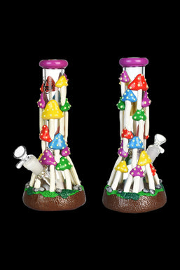 Pulsar Shroom Forest Beaker Water Pipe