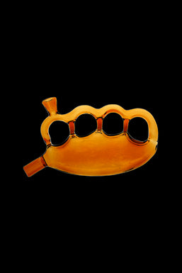 HB King Brass Knuckle Hand Pipe