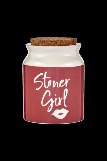 Roast & Toast Stoner Girl Stash Jar - Roast & Toast Stoner Girl Stash Jar