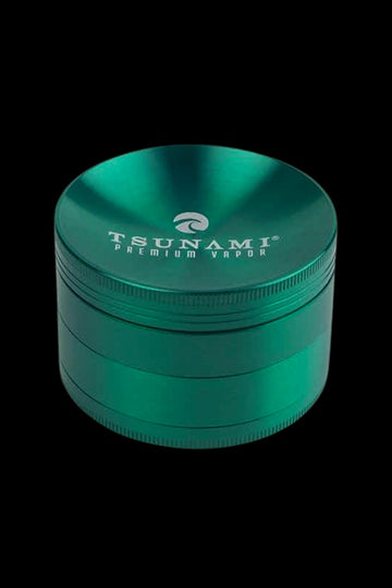 Tsunami Sunken Top 63mm 4-Piece Grinder - Tsunami Sunken Top 63mm 4-Piece Grinder