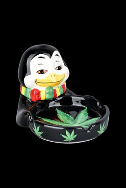 Stoned Penguin Ceramic Ashtray