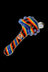 Crush Eye Candy Opal & Dichro Spiral Hand Pipe - Crush Eye Candy Opal & Dichro Spiral Hand Pipe