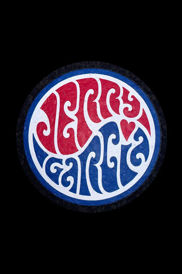 East Coasters Jerry Garcia Round Dab Mat - East Coasters Jerry Garcia Round Dab Mat