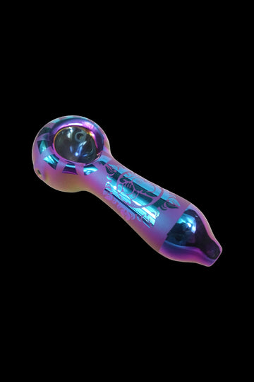 Cloud 8 Artistic Paint Glass Hand Pipe - Cloud 8 Artistic Paint Glass Hand Pipe