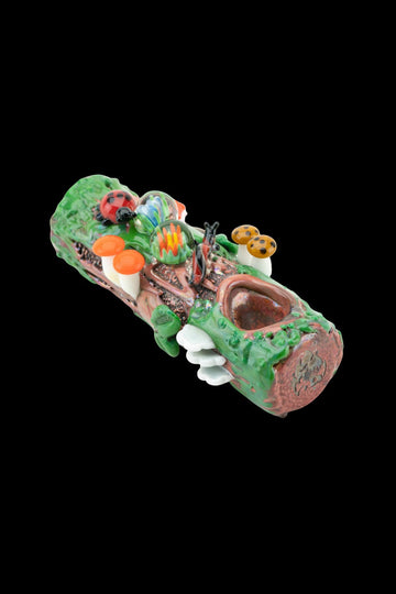 Empire Glassworks Mossy Log Dry Pipe - Empire Glassworks Mossy Log Dry Pipe