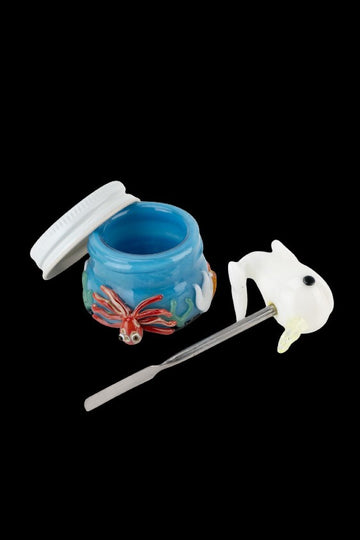 Empire Glassworks Under the Sea Dabber + Terp Jar - Empire Glassworks Under the Sea Dabber + Terp Jar