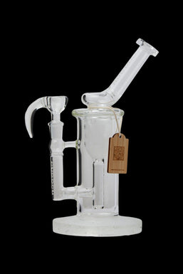 Cheech Glass Sandblast Inner Recycler Water Pipe