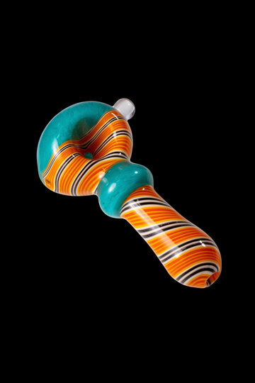 Crush Candy Stripe Spoon with Ring Neck - Crush Candy Stripe Spoon with Ring Neck