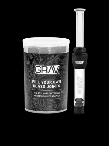 GRAV®  Fill-Your-Own Glass Joints 7-Pack - GRAV®  Fill-Your-Own Glass Joints 7-Pack