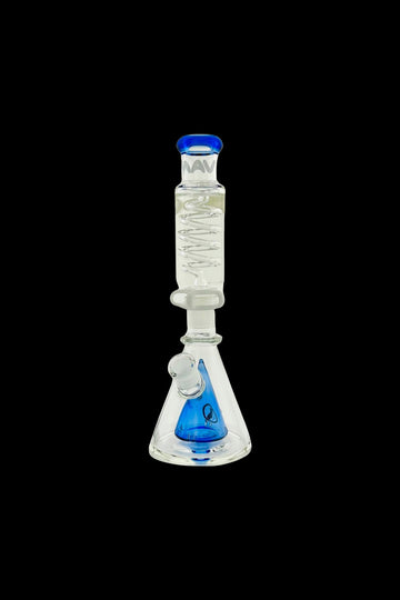MAV Glass Mini Slitted Pyramid Beaker Freezable Coil System - MAV Glass Mini Slitted Pyramid Beaker Freezable Coil System