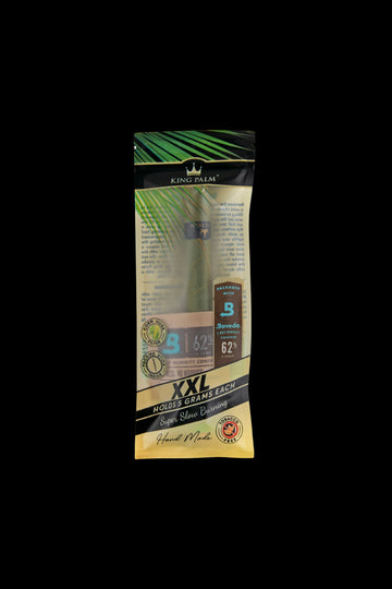 King Palm King XXL Natural Pre Roll Palm Leaf Tube - Single Pack - King Palm King XXL Natural Pre Roll Palm Leaf Tube - Single Pack