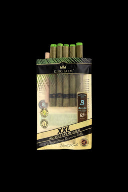 King Palm XXL Natural Pre Roll Palm Leaf Tubes - 5 Pack