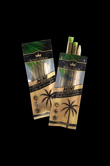 King Palm Mini Natural Pre Roll Palm Leaf Tubes - 2 Packs of 2 - King Palm Mini Natural Pre Roll Palm Leaf Tubes - 2 Packs of 2