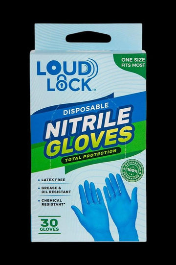 Loud Lock Nitrile Gloves - 30ct - Loud Lock Nitrile Gloves - 30ct