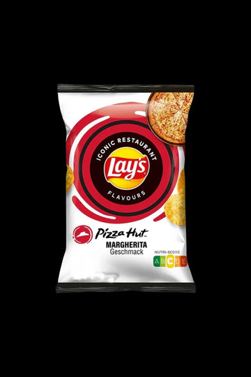 Lay's Chips - Iconic Restaurant Flavors - Pizza Hut Margherita - Lay's Chips - Iconic Restaurant Flavors - Pizza Hut Margherita