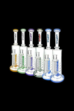 AFM Glass Spiral Waterfall Glass Water Pipe