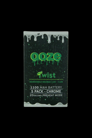 Ooze 1100 Twist Battery - 5 Pack - Ooze 1100 Twist Battery - 5 Pack