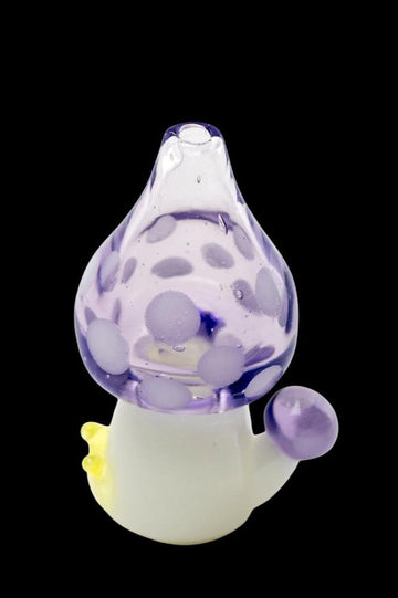 Empire Glassworks Siriusly Shrooms Puffco Peak Glass Bubble Cap - Empire Glassworks Siriusly Shrooms Puffco Peak Glass Bubble Cap