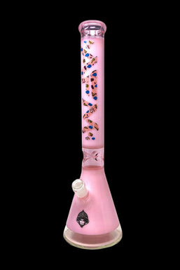 AFM Glass Max Beaker Pink Glass Beaker Bong