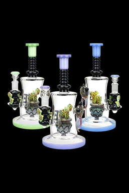 EG Glass Cactus Glass Water Pipe