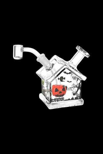 Halloween House Glass Dab Rig - Halloween House Glass Dab Rig