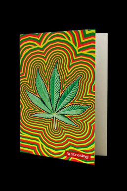 StonerDays Rasta Leaf Hemp Cards