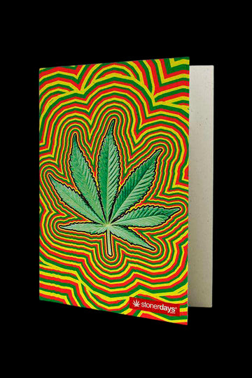 StonerDays Rasta Leaf Hemp Cards - StonerDays Rasta Leaf Hemp Cards