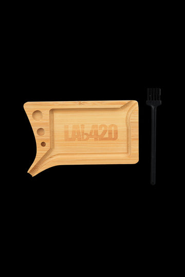 LAb420 Portable Rolling Tray w/ Tray Brush - LAb420 Portable Rolling Tray w/ Tray Brush