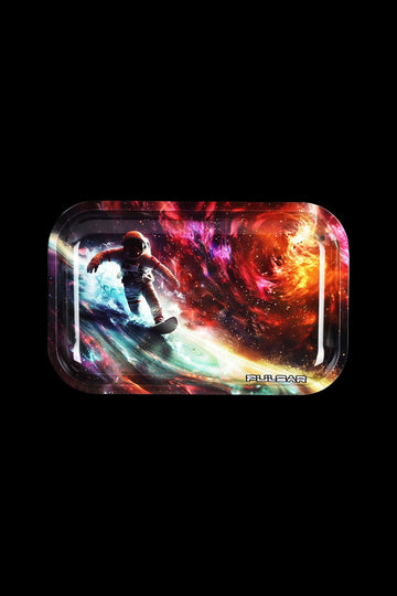 Pulsar Metal Rolling Tray - Astro Surfer - Pulsar Metal Rolling Tray - Astro Surfer