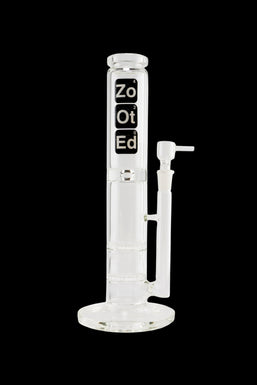 Zooted Glass Straight Tube Water Pipe