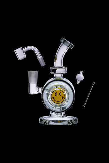 Goody Glass Spin Cycle Mini Dab Rig 4-Piece Kit - Goody Glass Spin Cycle Mini Dab Rig 4-Piece Kit