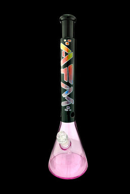 AFM Glass Mind Expander Pink Glass Beaker Bong